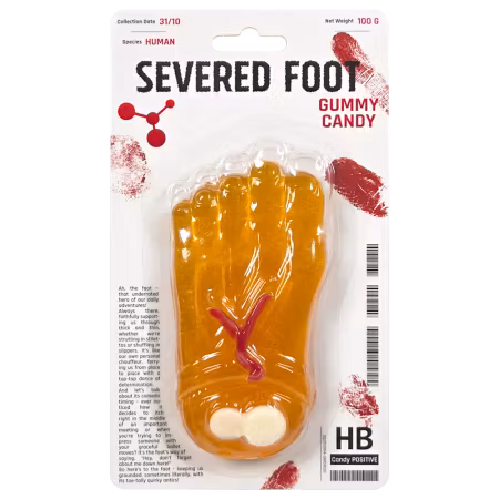 Godis Avhuggen Fot 100g