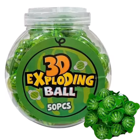 3D Vattenmelon Exploding Ball 10g x 50st