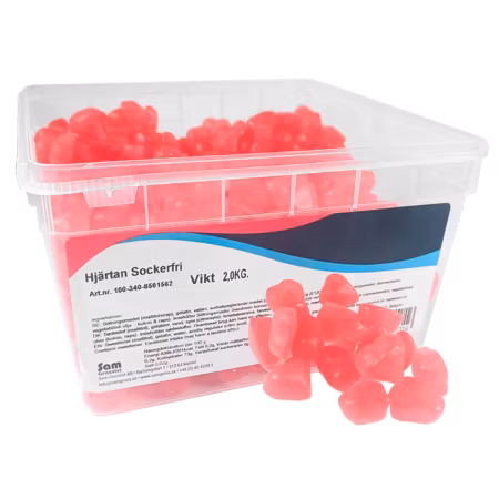 Hjärtan Sockerfri 2kg