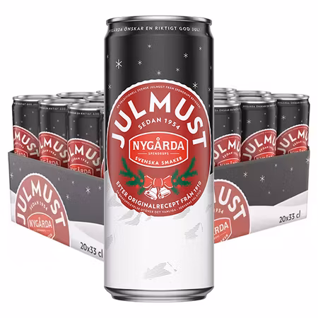 Nygårda Julmust 20x33cl
