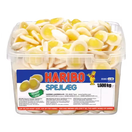 Haribo Stekta Ägg 1,6 kg