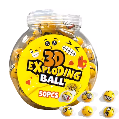 3D Smile Exploding Ball 10g x 50st