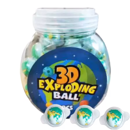 3D Planet Exploding Ball 10g x 50st