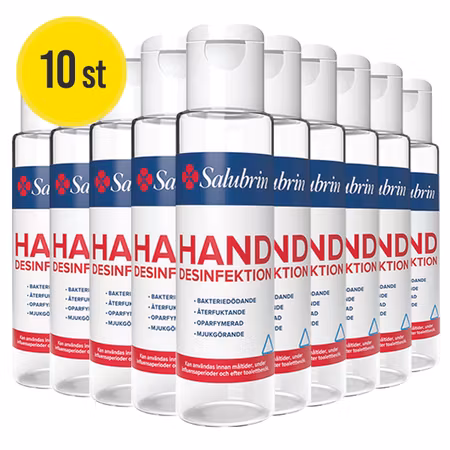 10st - Salubrin Handdesinfektion 60ml