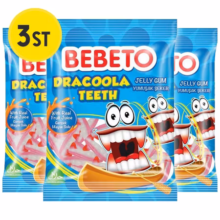 3st - BEBETO Dracoola Teeth 80g
