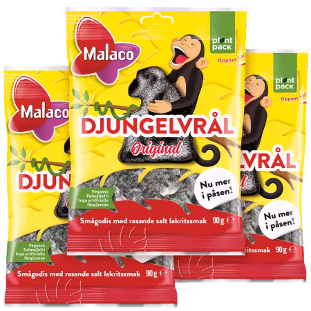 3st - Malaco Djungelvrål 90g
