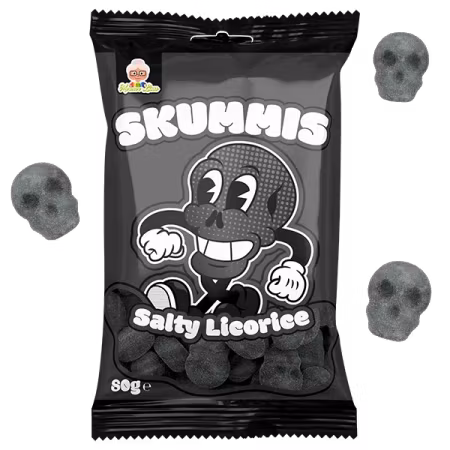 Skummis Salty Licorice 80g