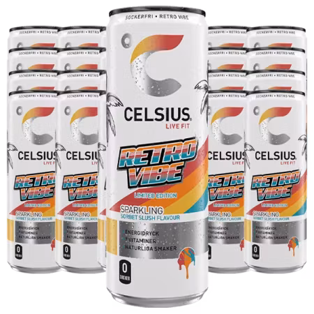 Celsius Retro Vibe Limited 24st x 355ml