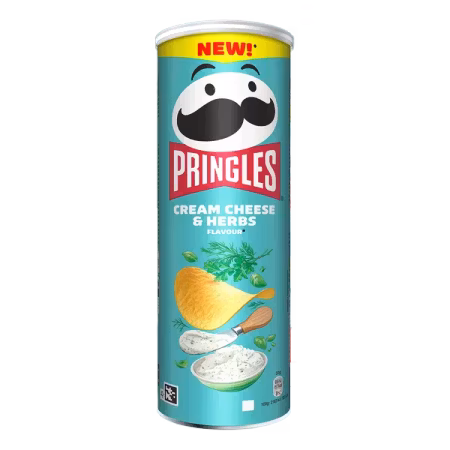 Pringles Cream Cheese & Herbs 165g