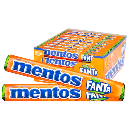 Mentos Fanta Orange 40st x 37,5g