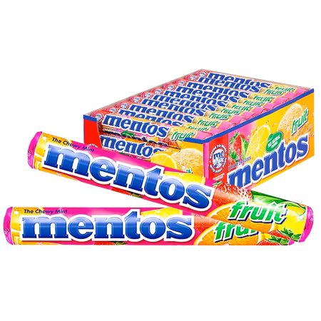 Mentos Frukt 40st x 37,5g