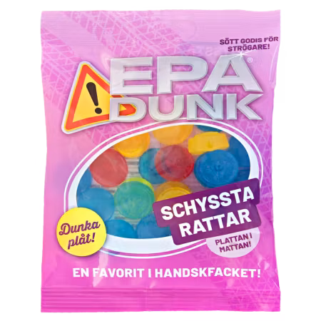 Epa Dunk Schyssta Rattar 80g