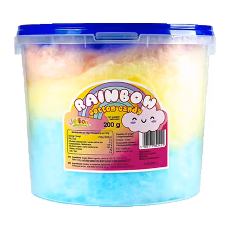 Jellio Rainbow Cotton Candy 200g