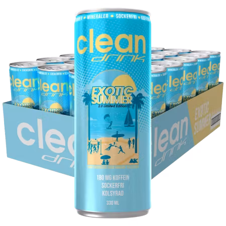 Clean Drink Exotic Summer 33cl