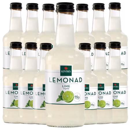 Kivik Lemonad Eko Lime Mynta 12x 27,5cl