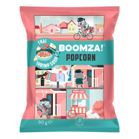 BOOMZA! Popcorn Thai Shrimp Soup 90g