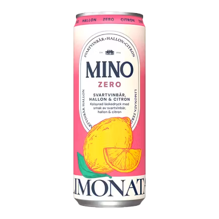 Mino Zero Hallon Svartvinbär 33cl
