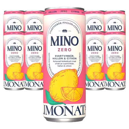 Mino Zero Hallon Svartvinbär 33cl