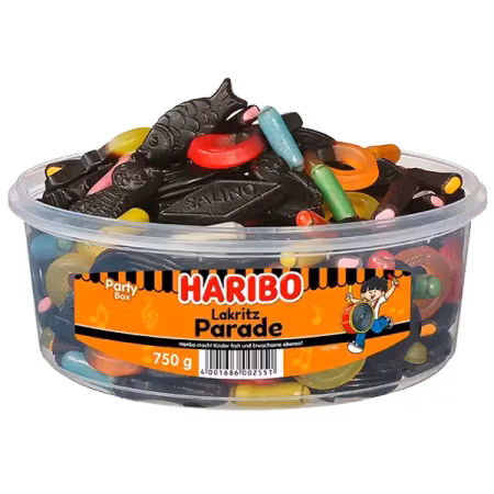 Haribo Lakritz Parade 750G