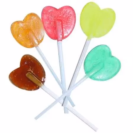 Klubbor Hjärtan Mix 1kg (200st)