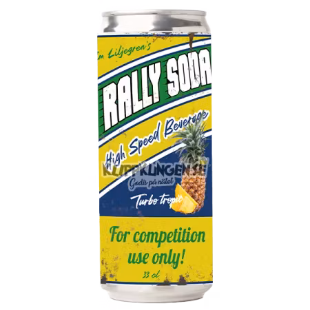 Rally Soda Turbo Tropic 33cl
