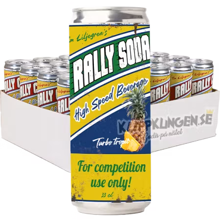 Rally Soda Turbo Tropic 33cl