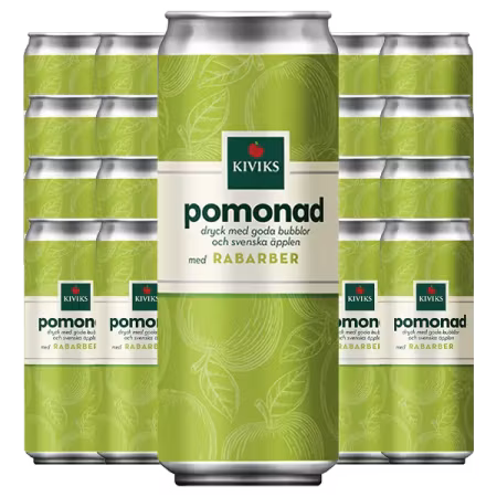 Kiviks Pomonad Rabarber 24st x 33cl