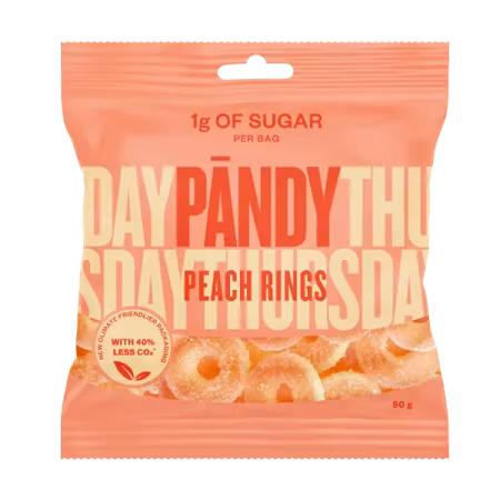 Pändy Peach Rings 50g