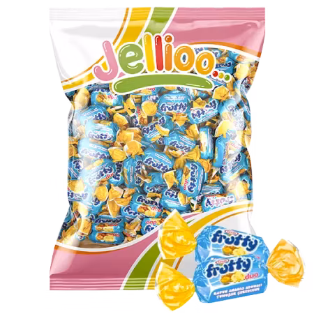 Frutty Duo Twist Melon/Pineapple 1kg