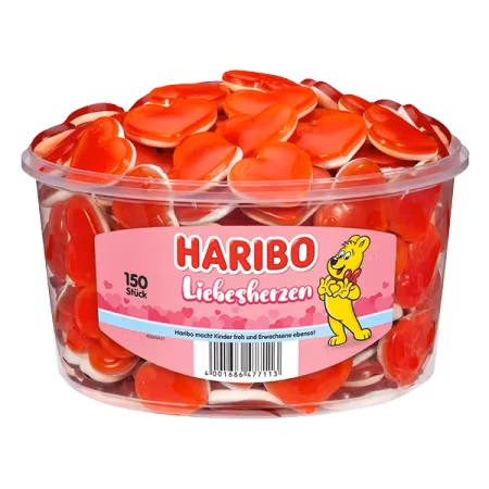 Haribo Liebesherzen 150st
