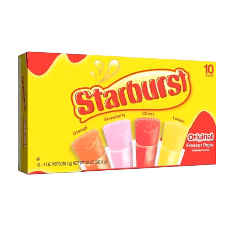 Starbust Freezer Pops 283g