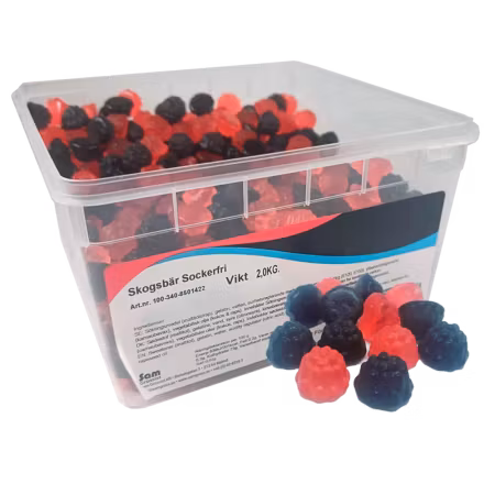 Skogsbär Sockerfri 2kg