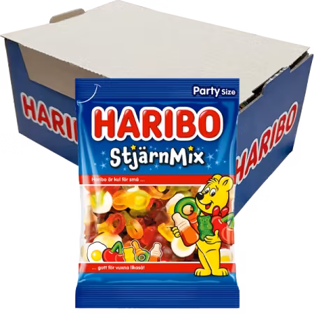 Haribo Stjärn Mix 170g x 14st