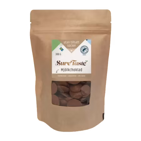 Chokladpellets Mjölkchoklad 300g
