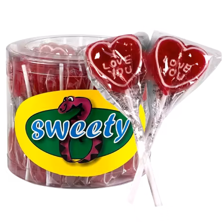 Jellioo I Love You Lollipop 17g x 50st