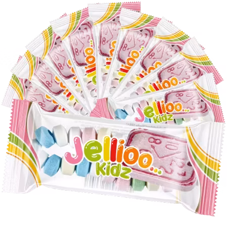 10st - Jellioo Godisarmband Klocka 15g