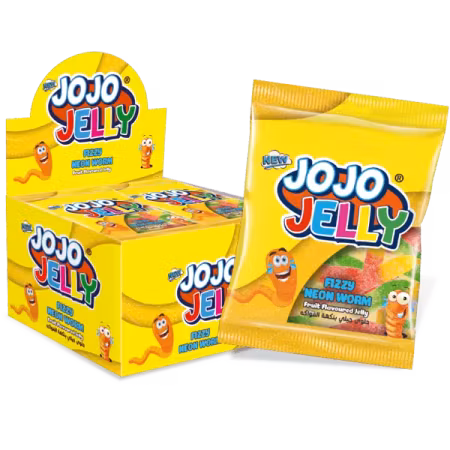 JoJo Jelly Neon Worms 20g x 170st