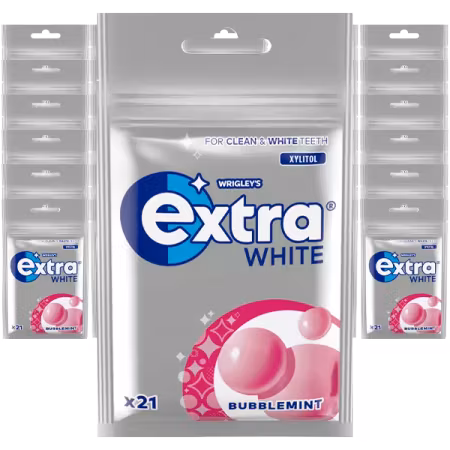Extra White Bubblemint 30-pack