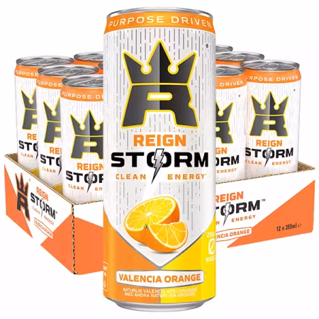 Reign Storm Valencia Orange 355ml