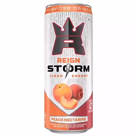 Reign Storm Peach Nectarine 355ml