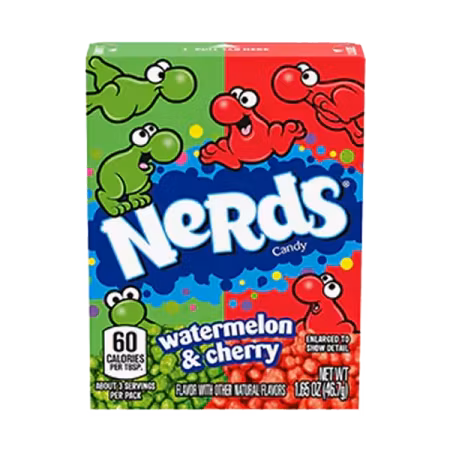 Nerds Wild Cherry & Watermelon 47g