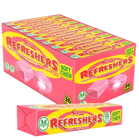 Refreshers Strawberry Stick 43g x 36st