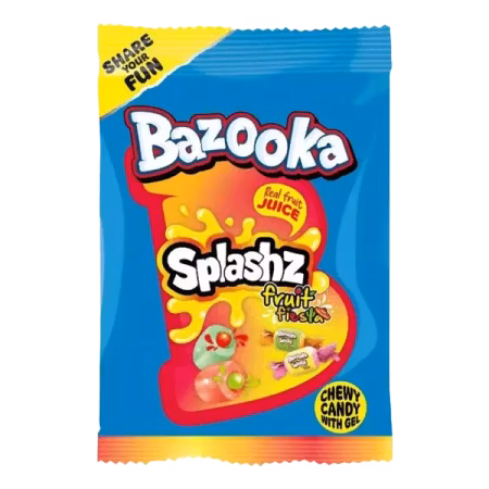 Bazooka Splashz Fruity 120g