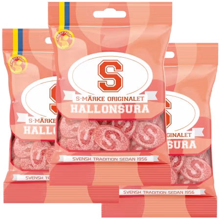S-Märke Hallonsura 80g