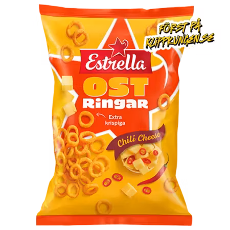 Estrella Ostringar Chili Cheese 200g