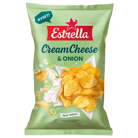 Estrella Cream Cheese & Onion 175g