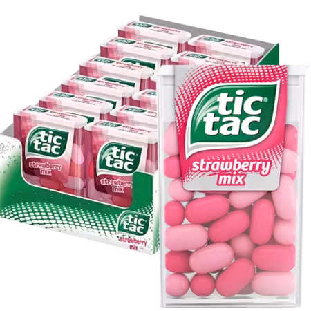 Tic Tac Strawberry 18g x 12st