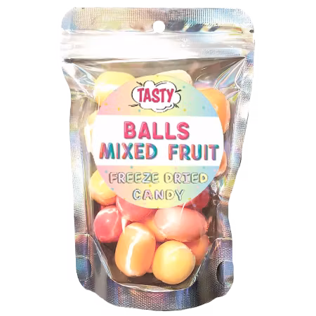 Frystorkade Kastanjer Mixed Fruits 85g