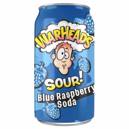 Warheads Sour Blue Raspberry 355ml