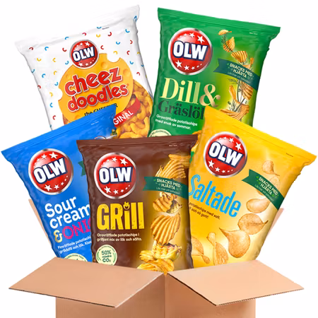 OLW Snacksbox - 5 påsar